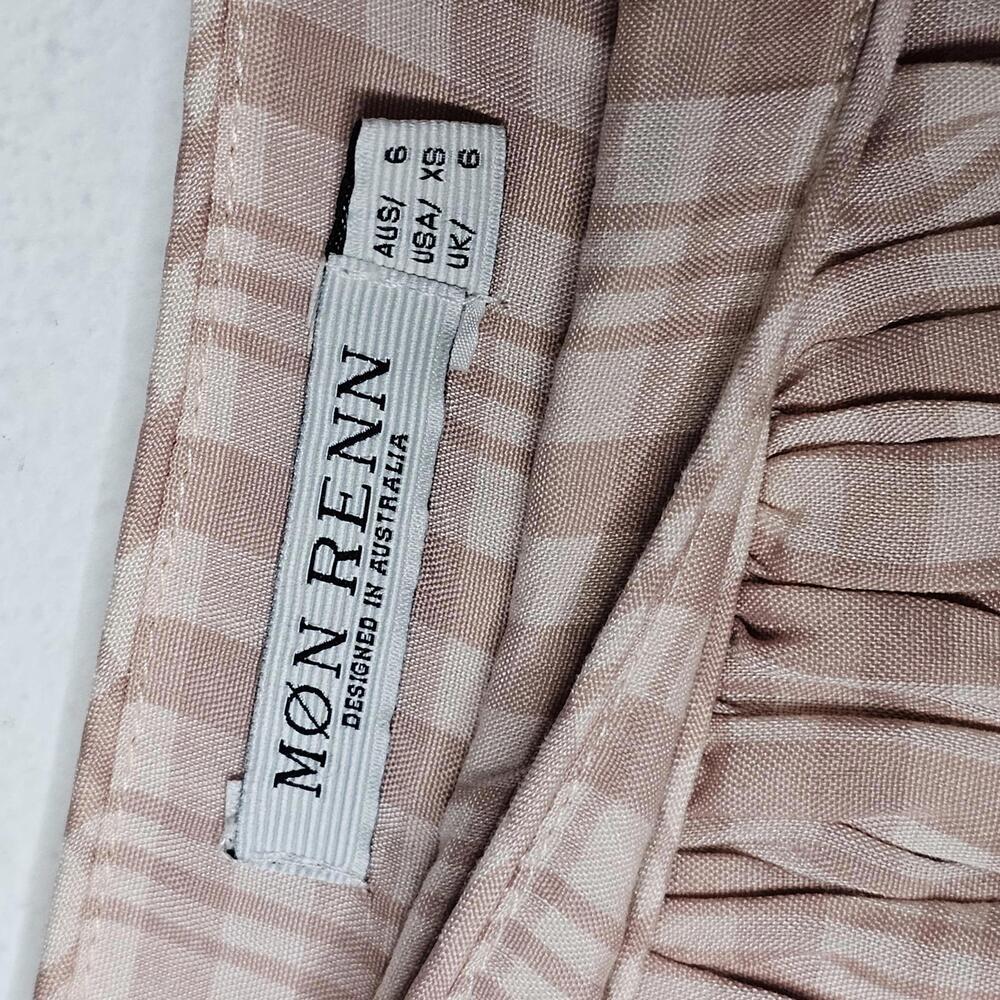 NWOT Mon Renn Women's Pink Skirt Size XS - Picture 2 of 6